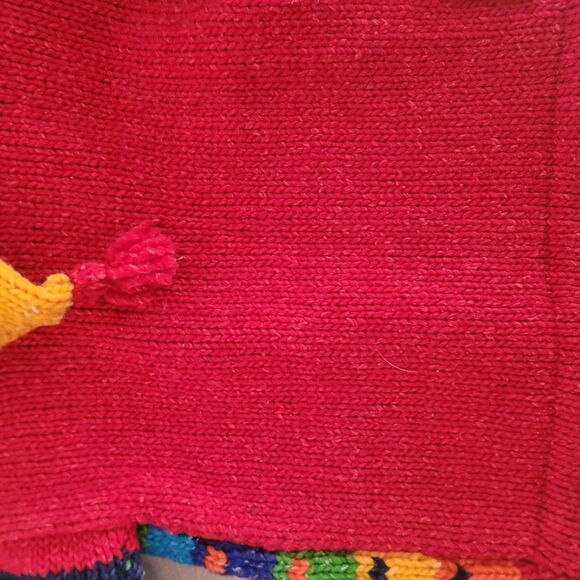 NEW Invisible World unisex kids sweater wool knit color handmade Juneau Alaska - Picture 9 of 14